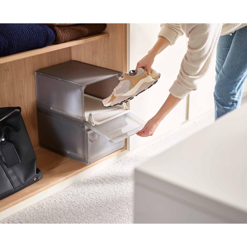 Joseph Joseph ShoeCase 2-Pack Shoe Storage Box in Grey, , large