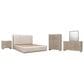 Urban Home Gardenia 5-Piece King Bedroom Set in Chai, , large