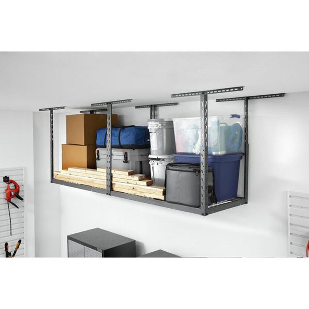 Gladiator 2&#39; x 8&#39; Overhead GearLoft Storage Rack in Hammered Granite, , large