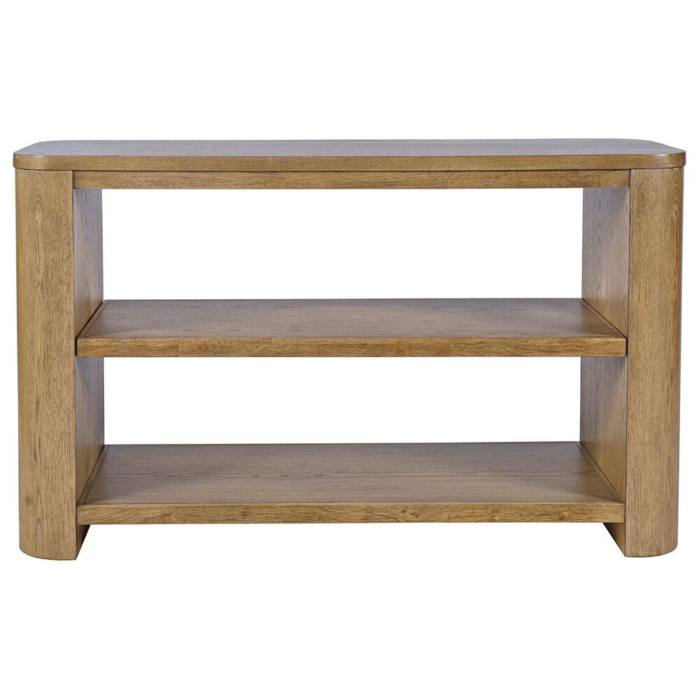 Waltham Janzen Sofa Table with Lower Shelves in Cascade Oak, , large