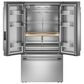 KitchenAid 30.52 Cu. Ft. French Door Refrigerator in Stainless Steel with PrintShield, , large
