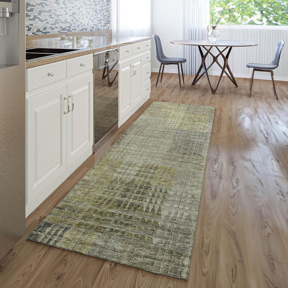 Dalyn Rug Company Trevi TV6 2&#39;3&quot; x 7&#39;6&quot; Taupe Runner, , large