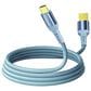 Pom Gear MaxCharge 24K 10" Braided USB Type-C Cable in Blue, , large