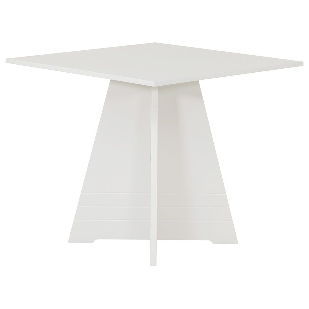 Linon Home Decor Nova Dining Table in White - Table Only, , large