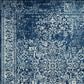 Safavieh Evoke EVK256A 2"2" x 4" Navy and Ivory Runner, , large
