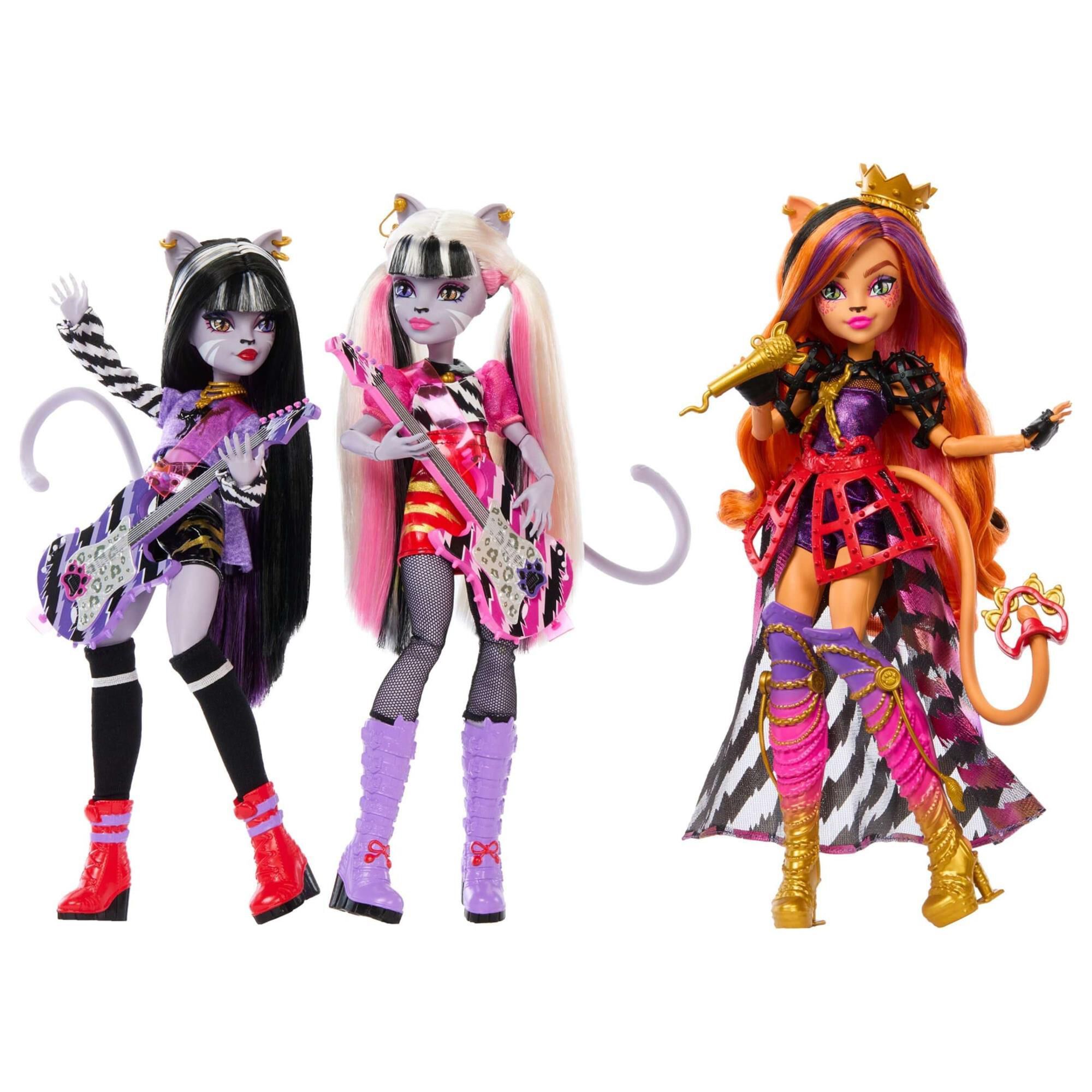 Mattel Monster High The Hissfits Rock Band Dolls 3 Pack NFM