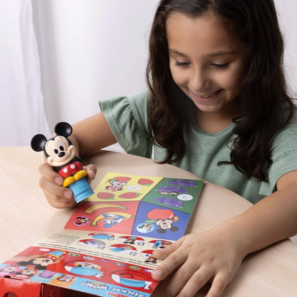 Melissa &amp; Doug Disney&#39;s Mickey Mouse 24-Page Activity Pad and Sticker Stamper in Multicolor, , large
