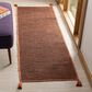 Safavieh Montauk 2"3" x 8" Orange and Black Runner, , large