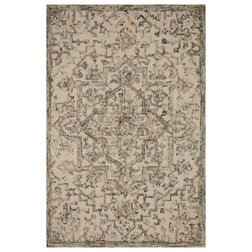 Loloi II Halle HAE-01 3"6" x 5"6" Gray and Ocean Area Rug, , large