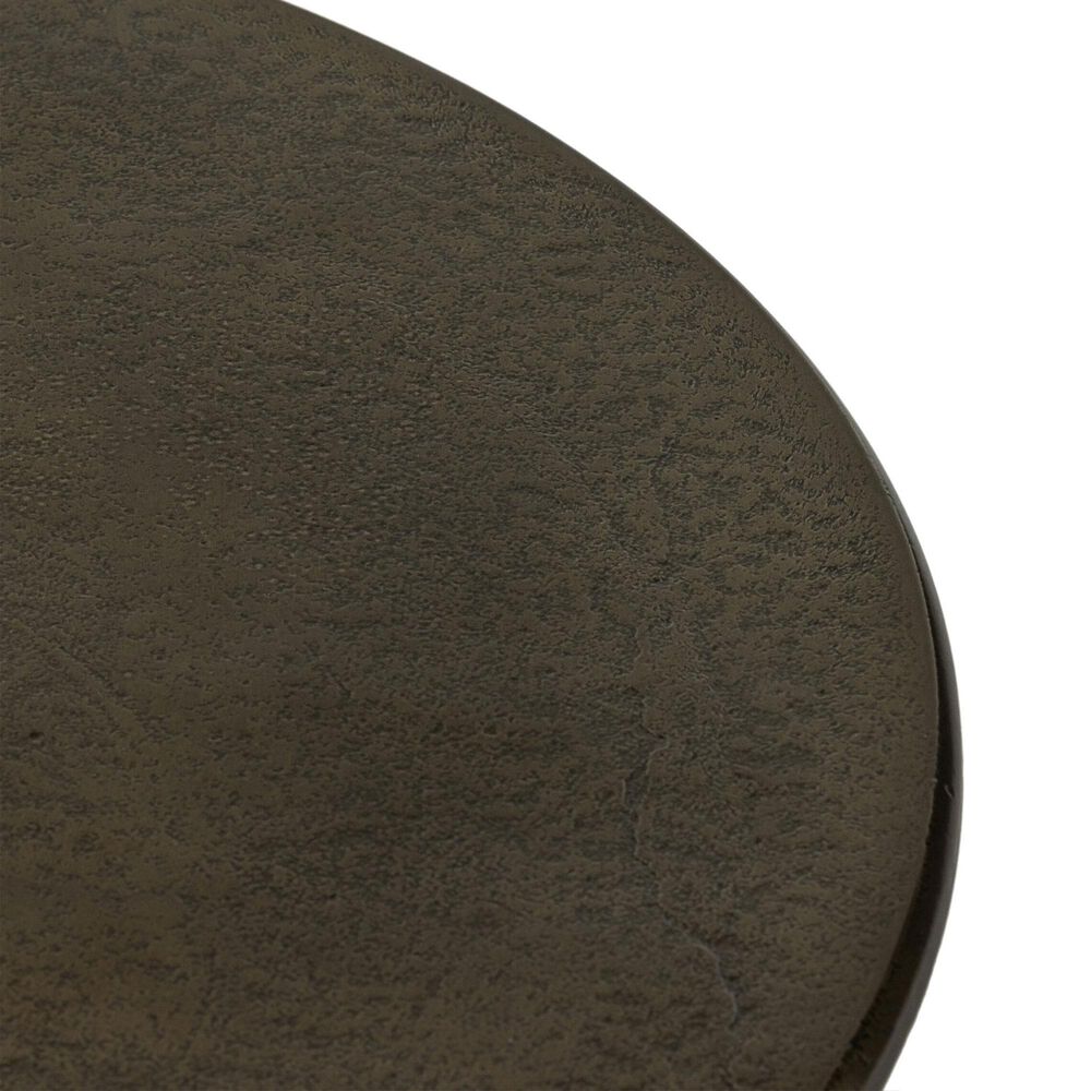 Four Hands Kelden End Table in Aged Bronze, , large