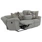 Catnapper Trifecta Manual Reclining Sofa with Drop Down Table in Nature, , large
