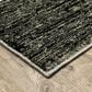 Oriental Weavers Strada Shelton STR06 5"3" x 7"3" Charcoal Area Rug, , large