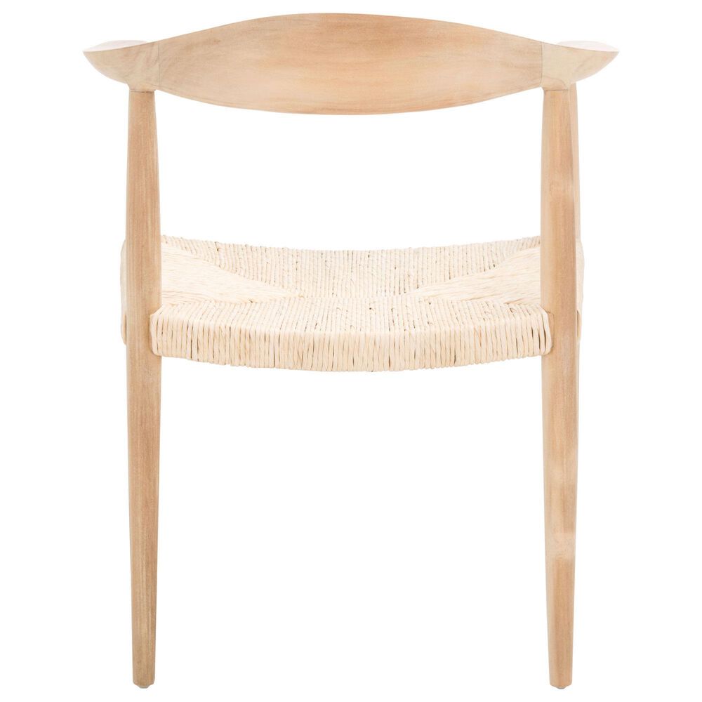 Safavieh Gianni Accent Chair in Natural | NFM