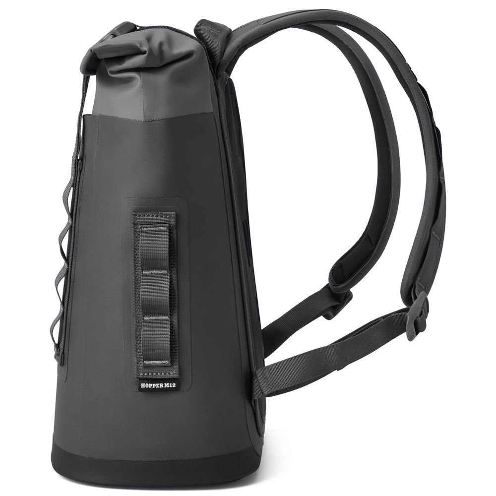 YETI Hopper M12 Soft Backpack Cooler in Charcoal, , large