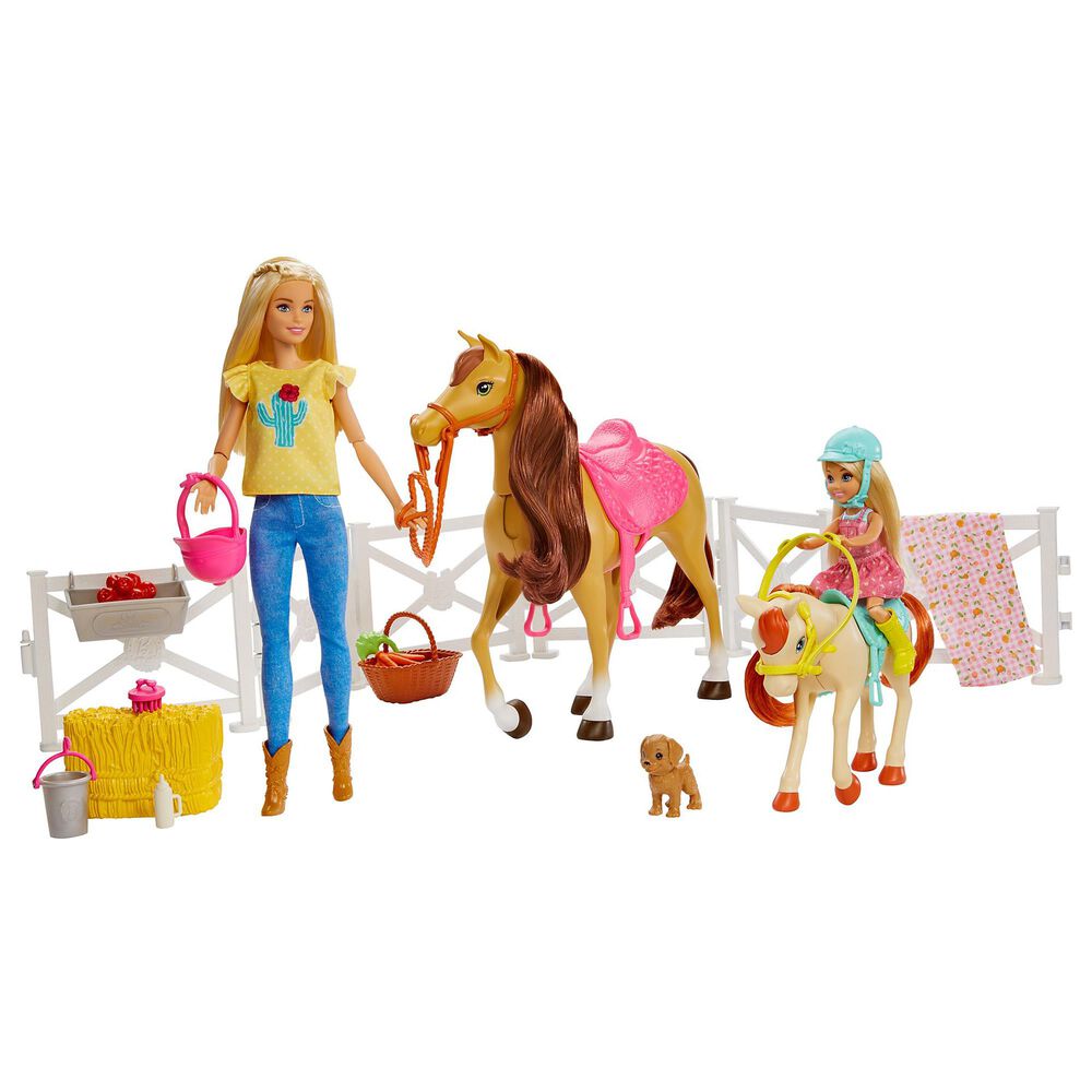 Mattel Barbie Hugs N Horses, , large