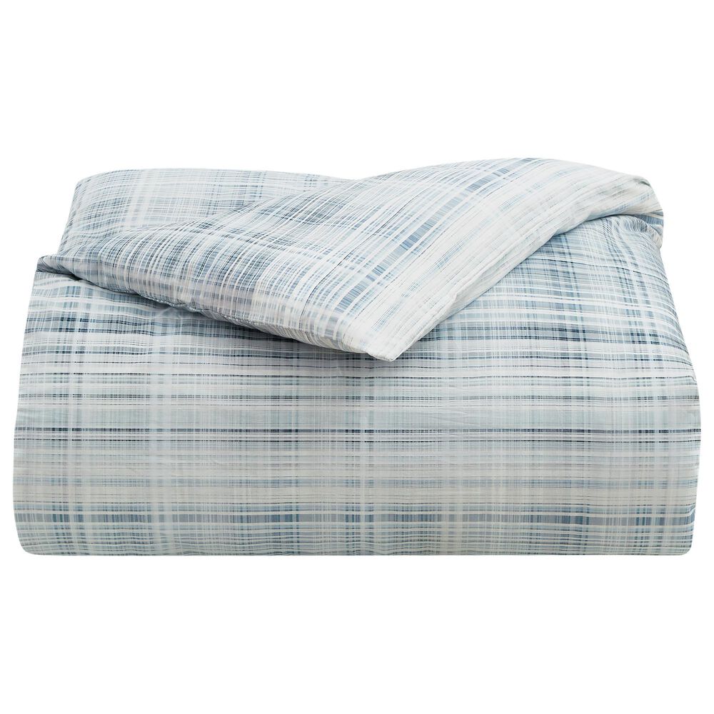 J. Queen New York Pascal 3-Piece Full/Queen Duvet Cover Set in Blue, , large