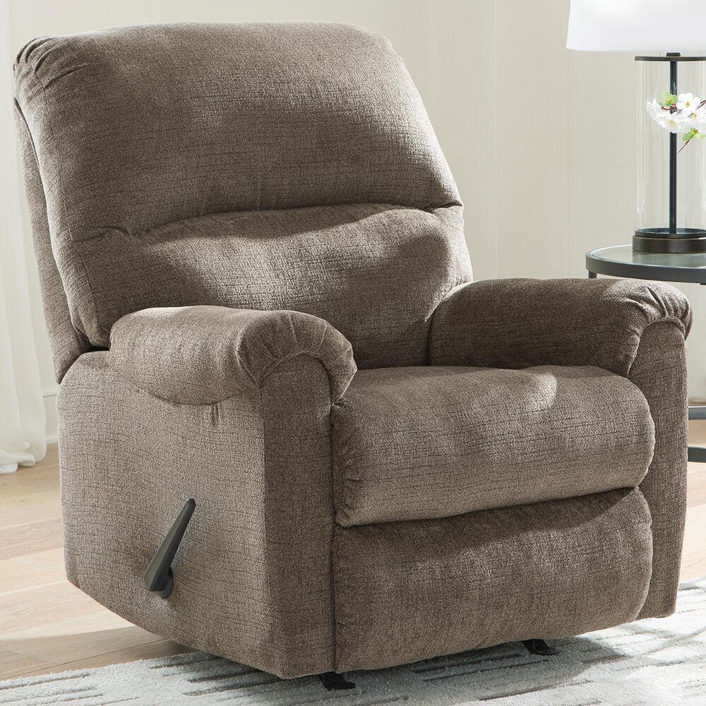 Ashley Stonemeade Manual Recliner in Nutmeg, , large