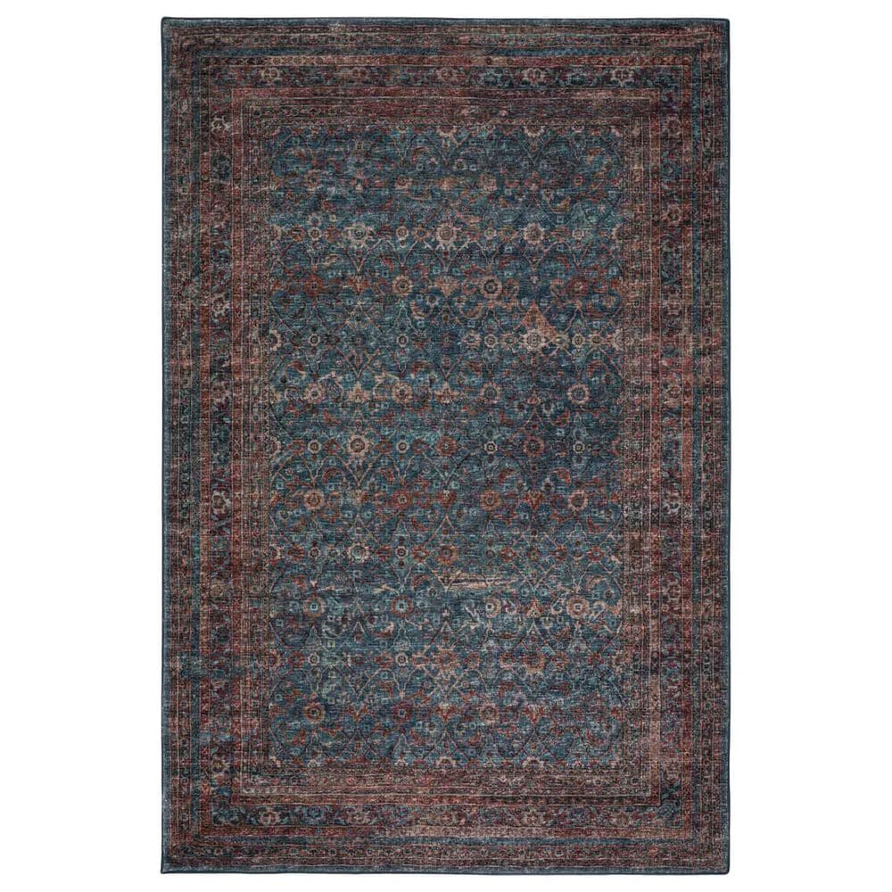Dalyn Rug Company Jericho Traditional 2"6" x 8" Navy Indoor/Outdoor Runner, , large