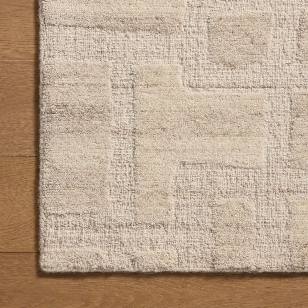Loloi Hartley Ivory and Natural 8&#39;6&quot; x 11&#39;6&quot; Area Rug, , large