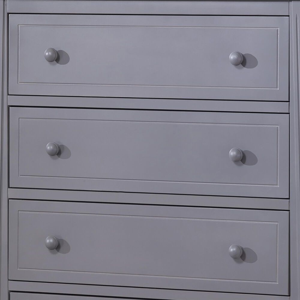 Sorelle Berkley 4-Drawer Chest in Gray, , large