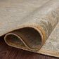 Chris Loves Julia x Loloi Rosemarie 11"6" x 15"6" Gold and Sand Area Rug, , large