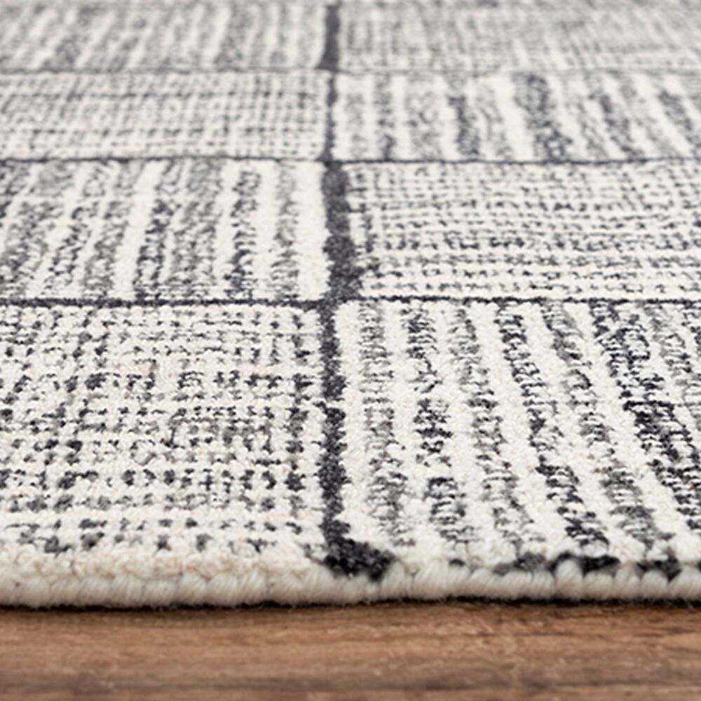 RIZZY Taylor TAY863 7&#39;9&quot; x 9&#39;9&quot; Charcoal Area Rug, , large