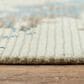 RIZZY Finesse 2" x 3" Beige and Blue Area Rug, , large