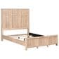 Belle Furnishings Proximity Place Queen Panel Bed in Barley Buff, , large