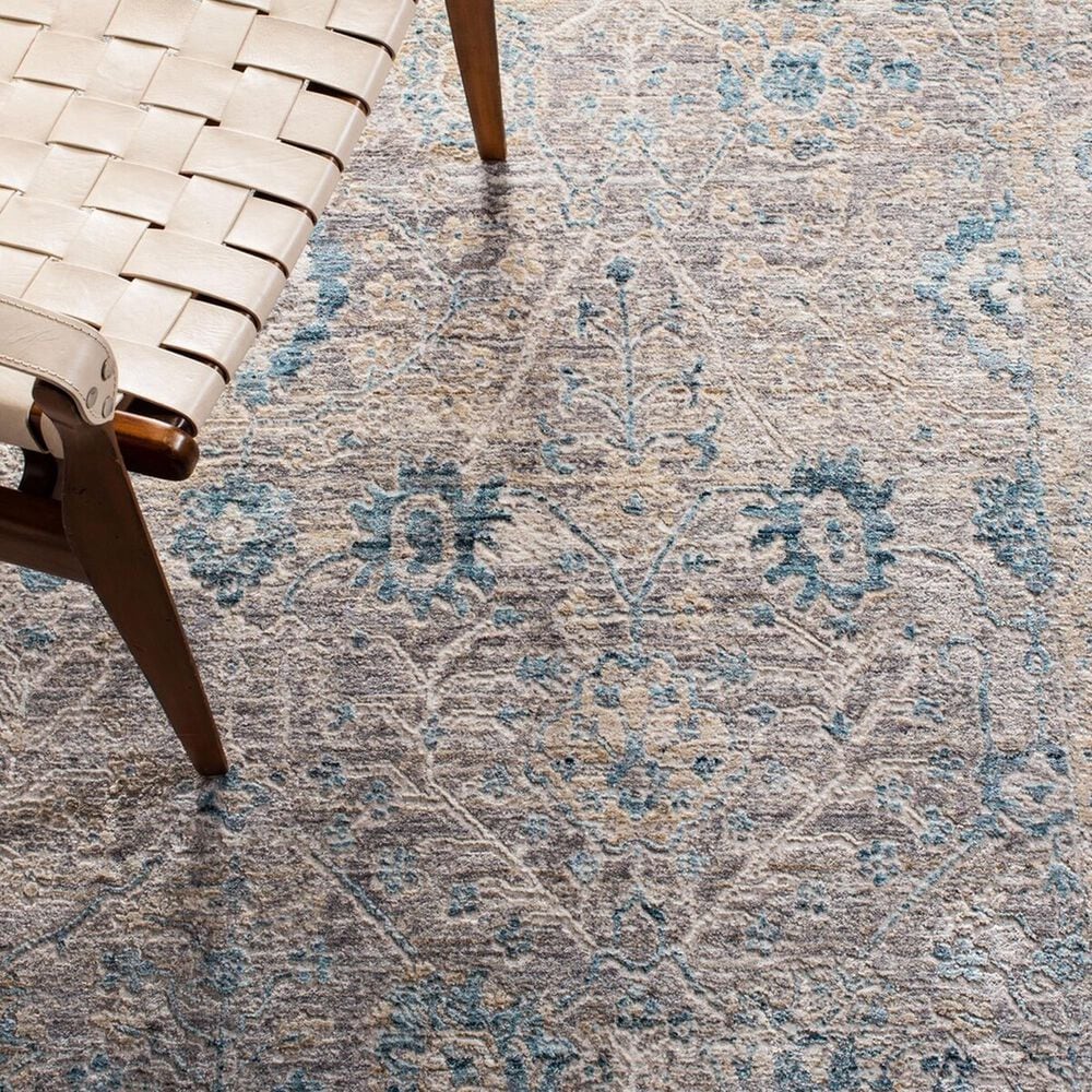 Safavieh Dream DRM408H 4&#39; x 6&#39; Grey and Blue Area Rug, , large