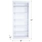 Cal-Baja Furniture DZ 72" Bookcase in White, , large