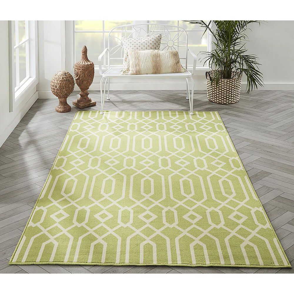 Momeni Baja 8&#39;6&quot; x 13&#39; Green Area Rug, , large