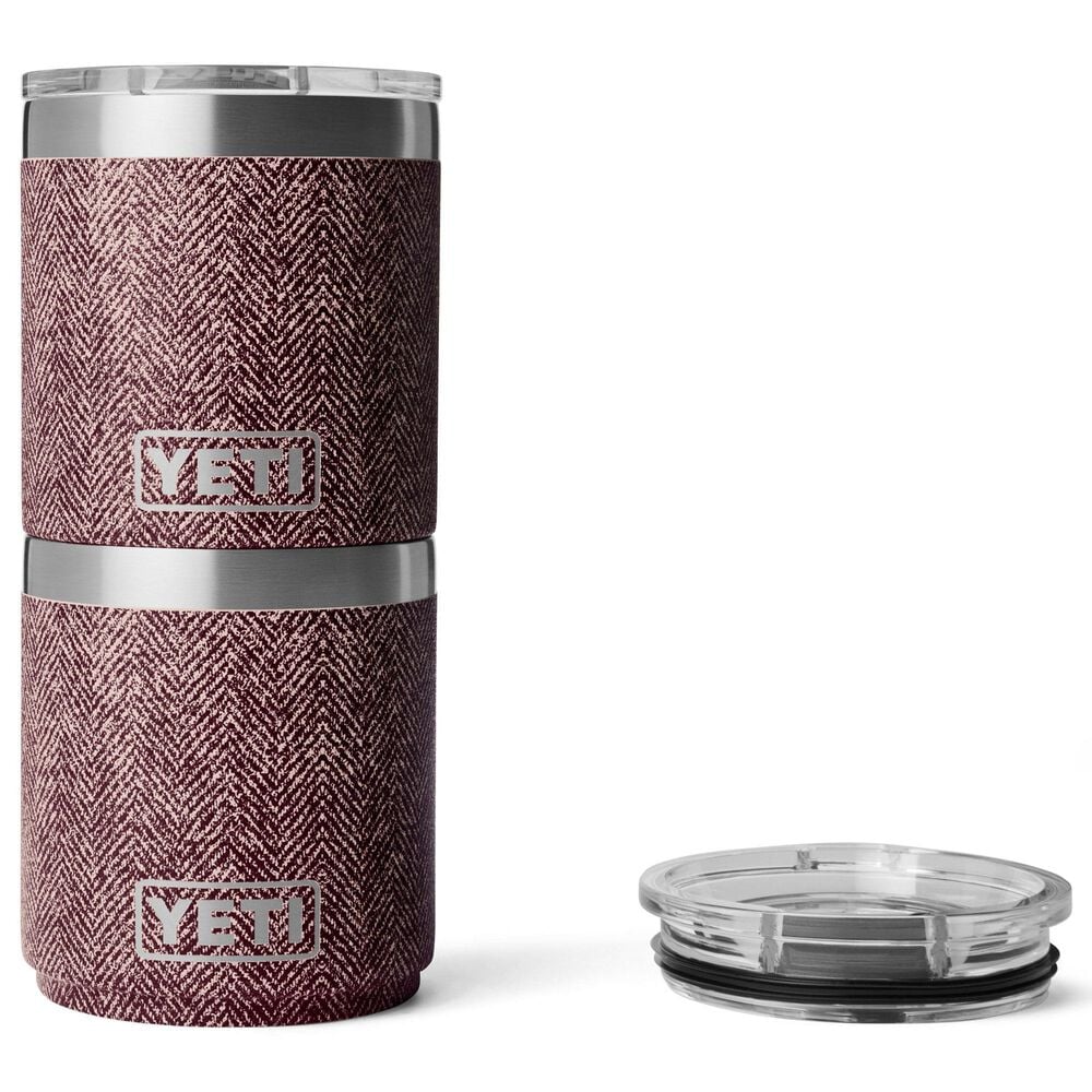 YETI Rambler 10 Oz Stackable Lowball 2.0 with Ceramic Lining in Riverhead Red, , large
