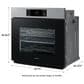 Samsung Bespoke Bespoke 30" Single Electric Wall Oven with Convection in Stainless Steel, , large