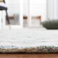 Safavieh Micro-Loop Damask 2"3" x 11" Ivory and Grey Runner, , large