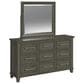 Mayberry Hill Canterbury 3-Piece King Storage Bedroom Set in Grey, , large