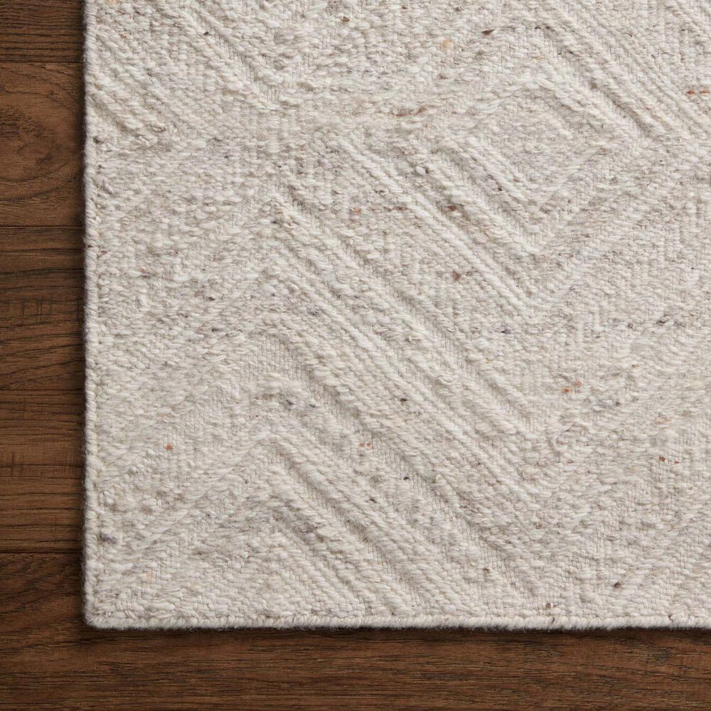 Loloi Raven 2&#39;3&quot; x 3&#39;9&quot; Ivory and Pebble Area Rug, , large