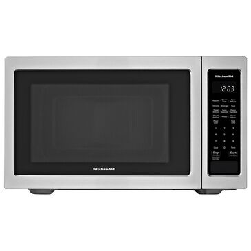 KitchenAid 1.6 Cu. Ft. 1200 Watt Countertop Microwave Oven in Stainless Steel, , large