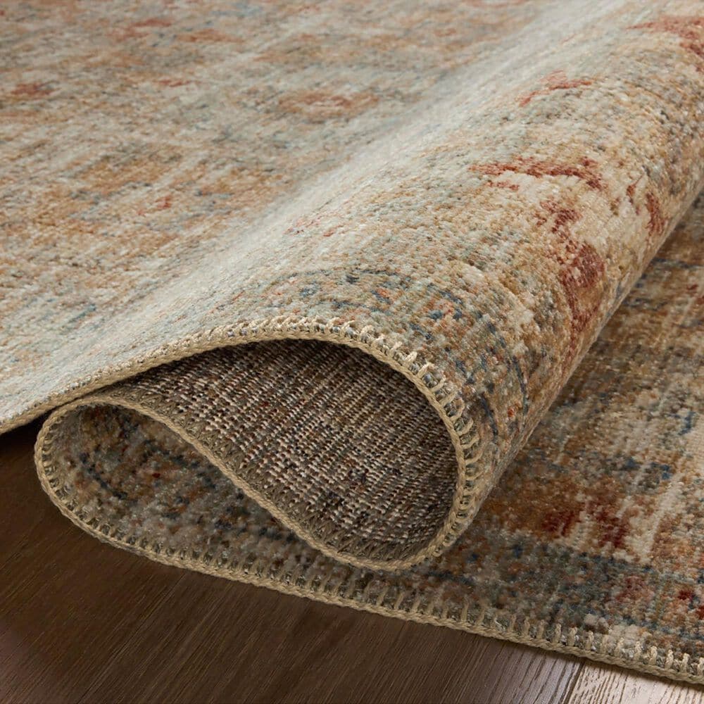 Loloi Heritage 15&#39; Square Gray and Sunset Area Rug, , large