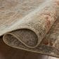 Loloi Heritage 15" Square Gray and Sunset Area Rug, , large