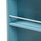 Baxton Studio Liona Kitchen Storage Cart in Blue/Natural, , large