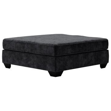 Ashley Lavernett Oversized Accent Ottoman in Charcoal, , large