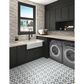 Dal-Tile Miramo Sand 2" x 5" Picket Undulated on 12.25" x 11.125" Ceramic Mosaic Sheet, , large