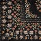 Rifle Paper Co Laurel Eleanor 7"10" x 10" Black Area Rug, , large