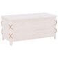 Linon Home Decor Brosnan Rope Cedar Chest in Whitewash, , large