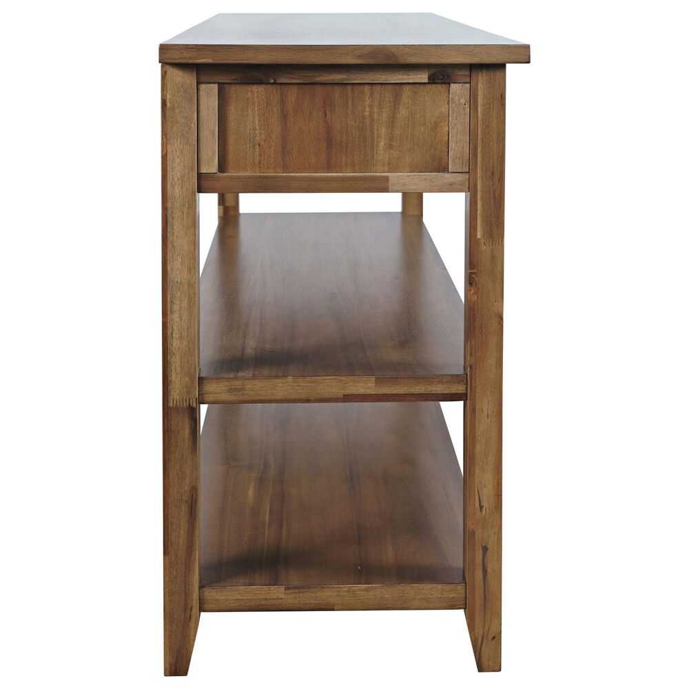 Jofran Claremont Sofa Table in Brown, , large