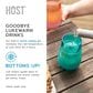 True Wine Freeze XL Cooling Cup Tinted in Multicolor (Set of 4), , large