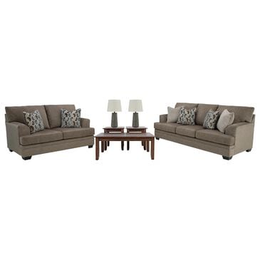 Ashley 7-Piece Living Room Set in Nutmeg, , large