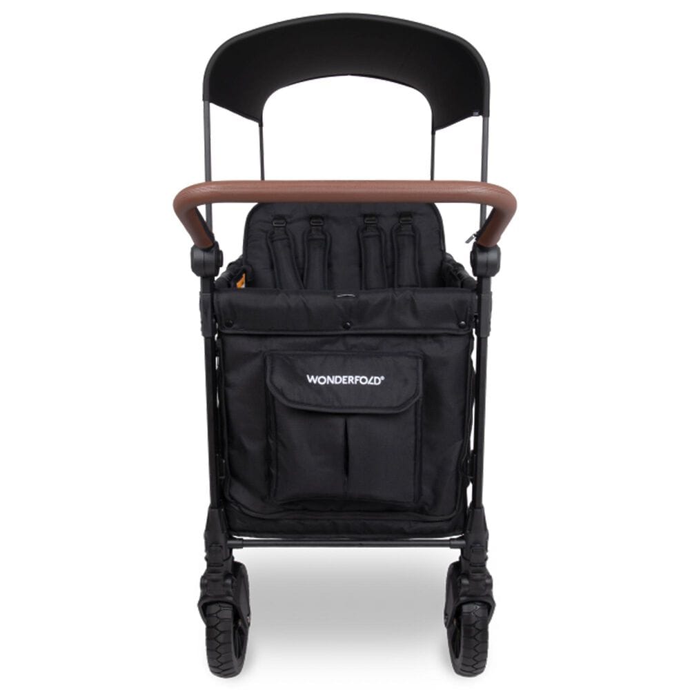 Wonderfold Luxe Pro 6-Seater Stroller Wagon in Jet Black, , large