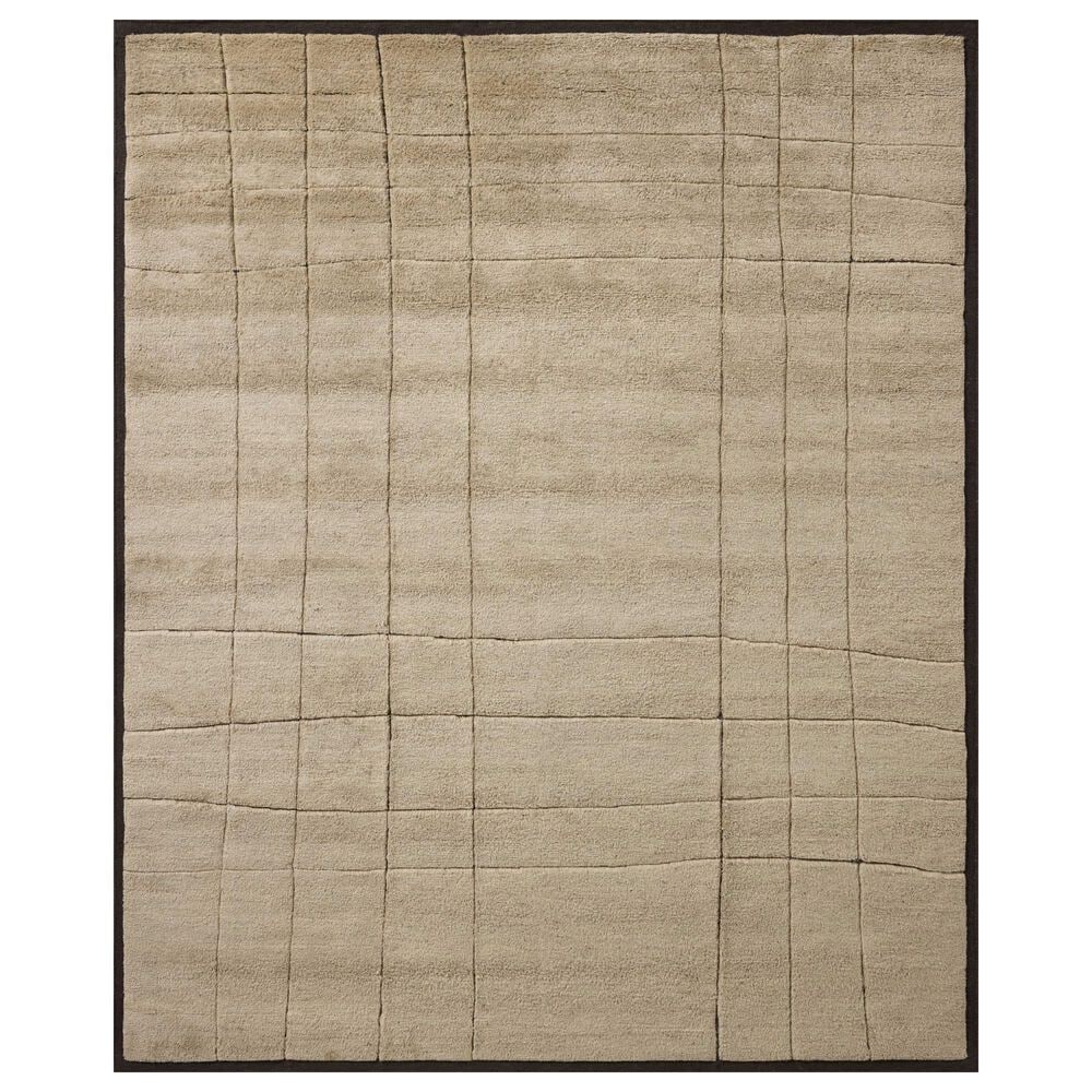 Loloi Bracken Espresso and Pebble 9"6" x 13"6" Area Rug, , large