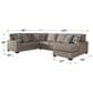 Ashley Cannonbrook 3-Piece Sectional in Cannonbrook Nutmeg, , large